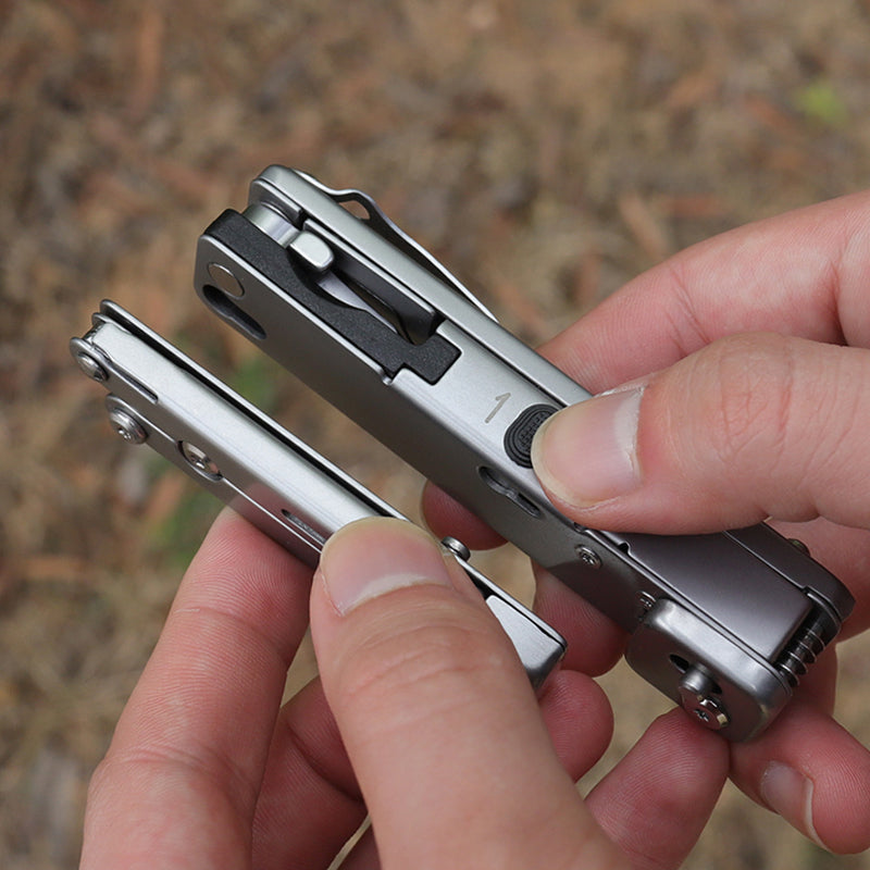 Multitool Hand Tool Screwdriver Mini Plier Portable Stainless Pocket Folding Pliers